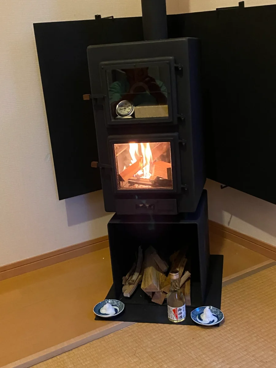 小型クッキング薪ストーブ