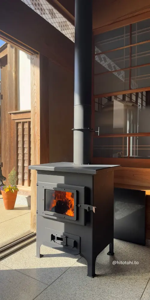 DC-600の火入れの様子