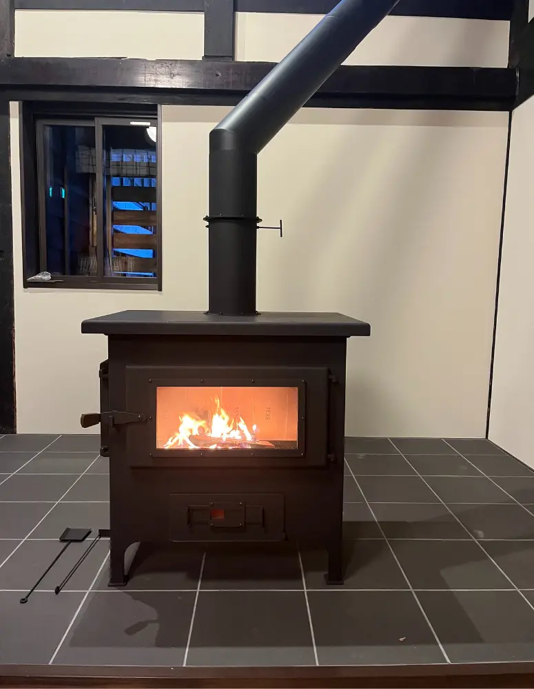 DC-750火入れの様子