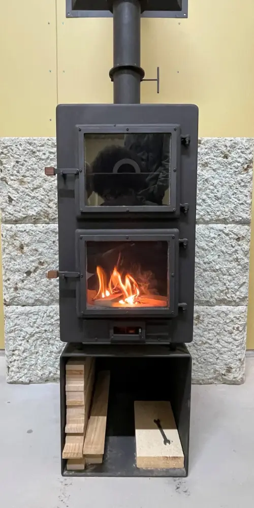 DC-CMの火入れの様子