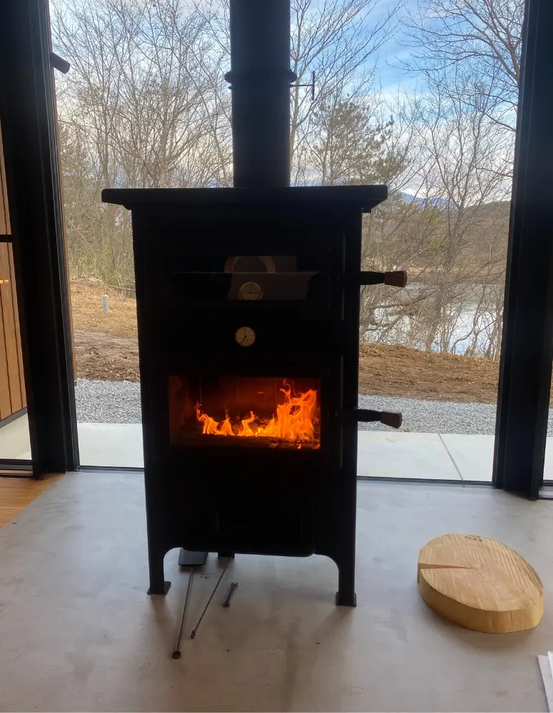 DC-600Cの火入れの様子