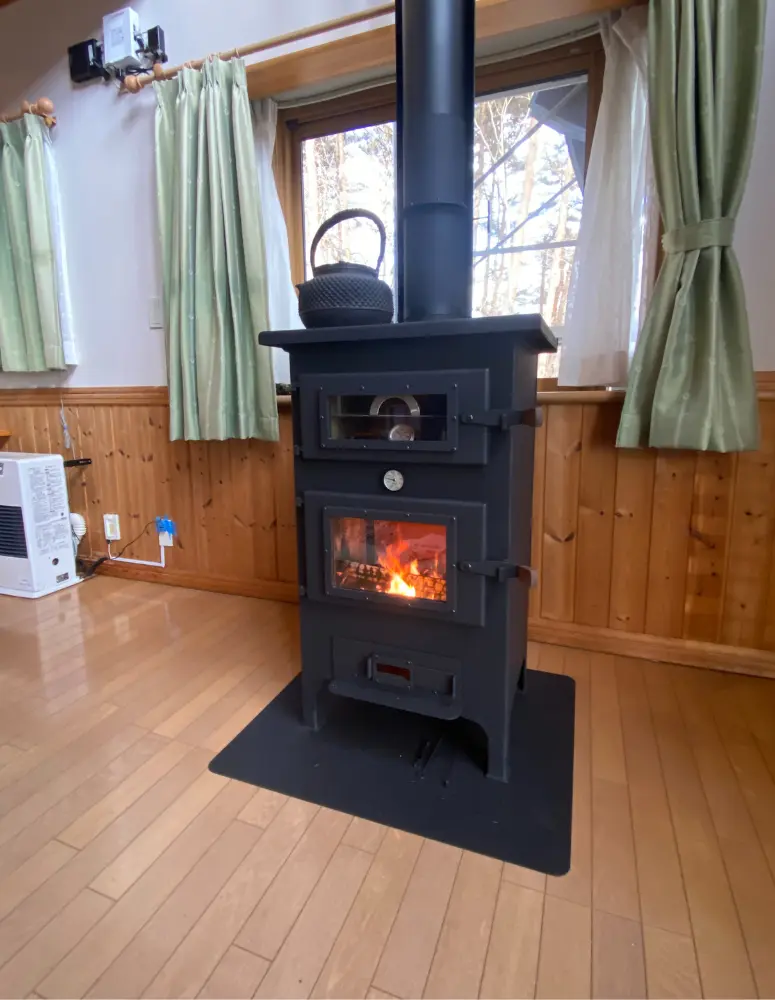 DC-600Cの火入れの様子