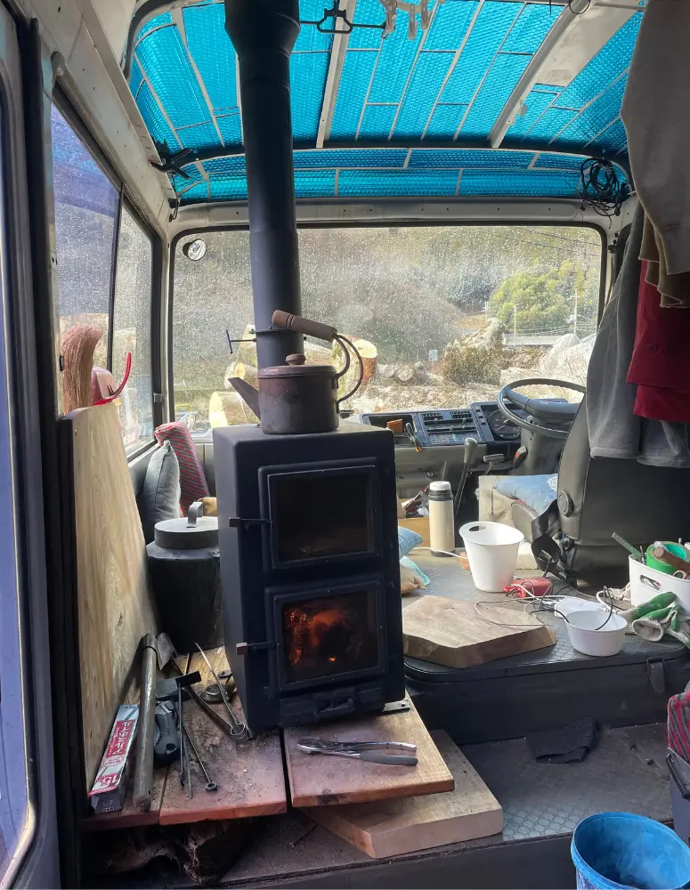 DC-CMの火入れの様子