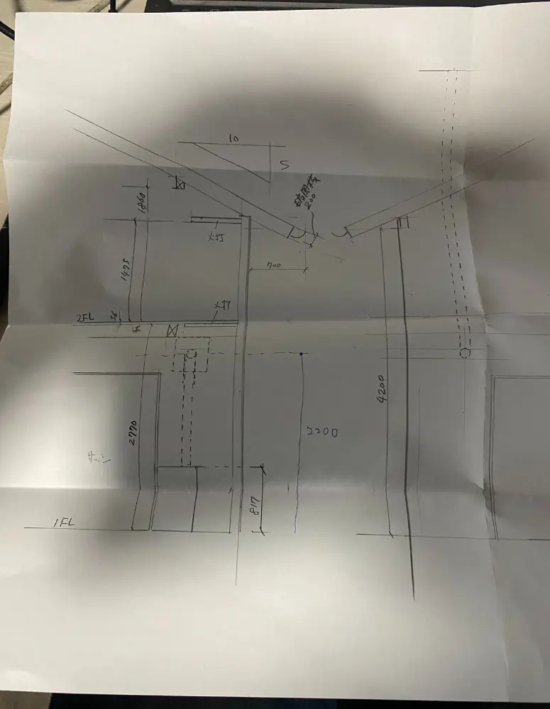 手書きスケッチ