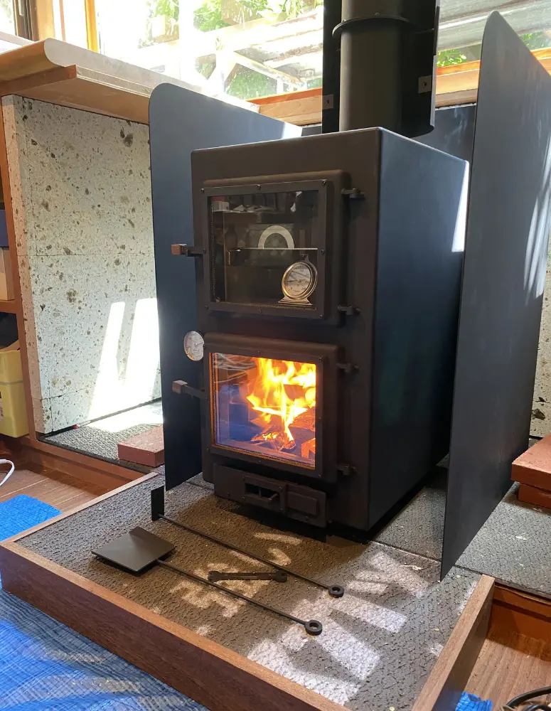 DC-CM火入れの様子