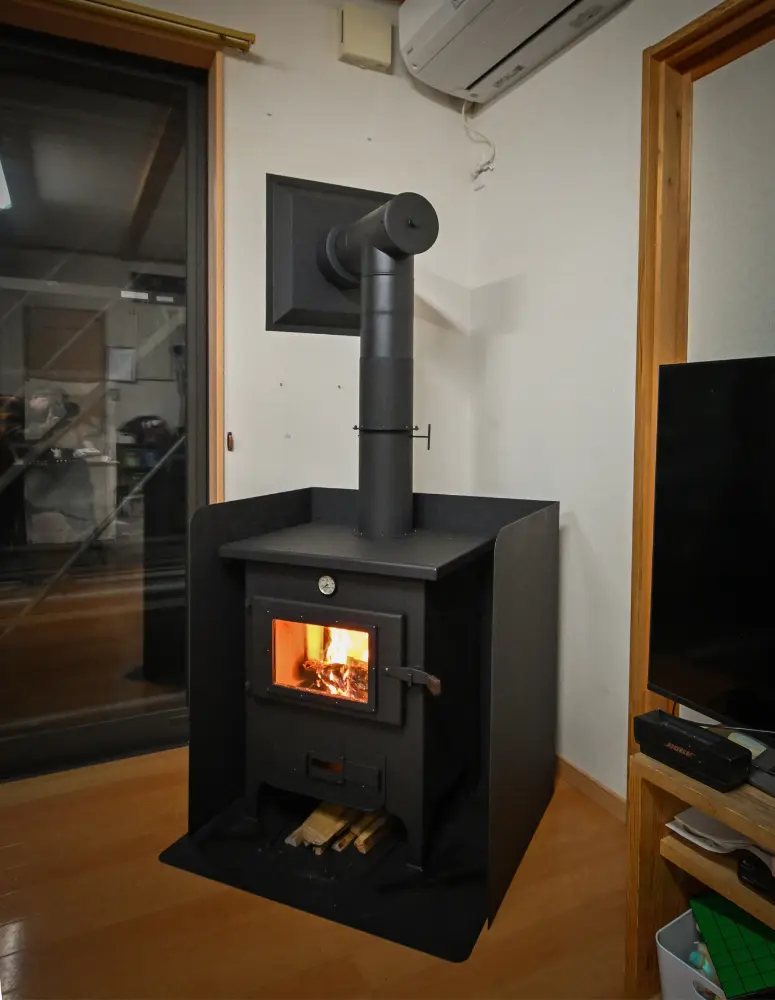 DC-600の火入れの様子