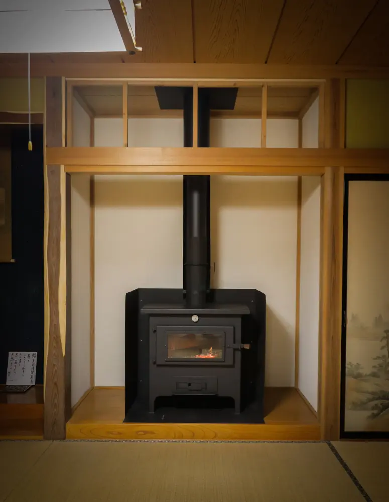 DC-750の火入れの様子