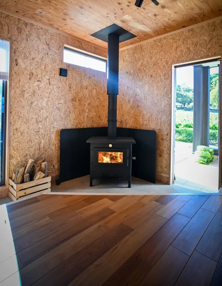 DC-750火入れの様子