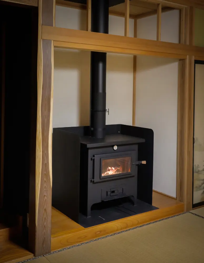 DC-750の火入れの様子