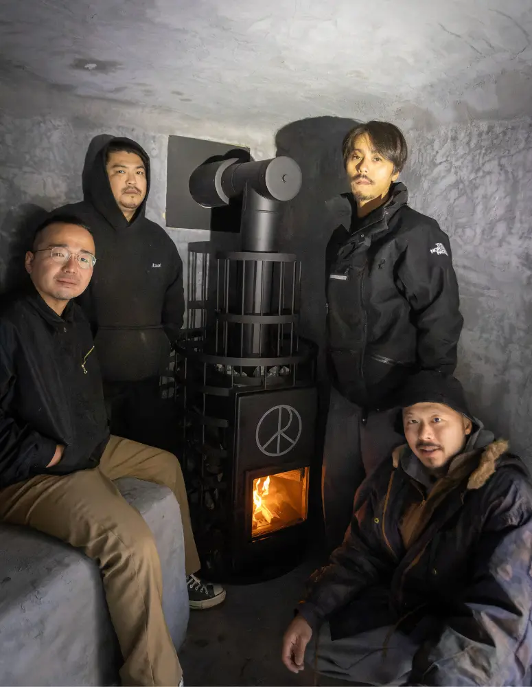 THE PANESE様とDC-SAUNAの写真