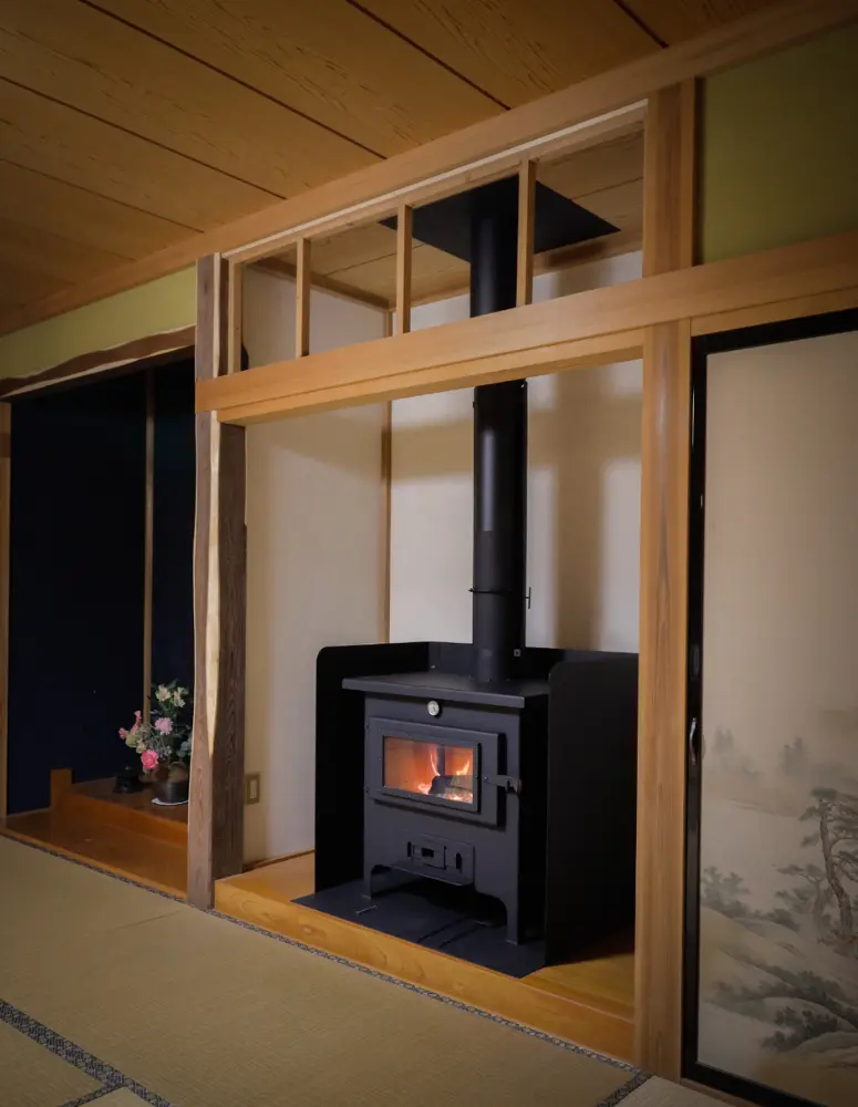 DC-750の火入れの様子