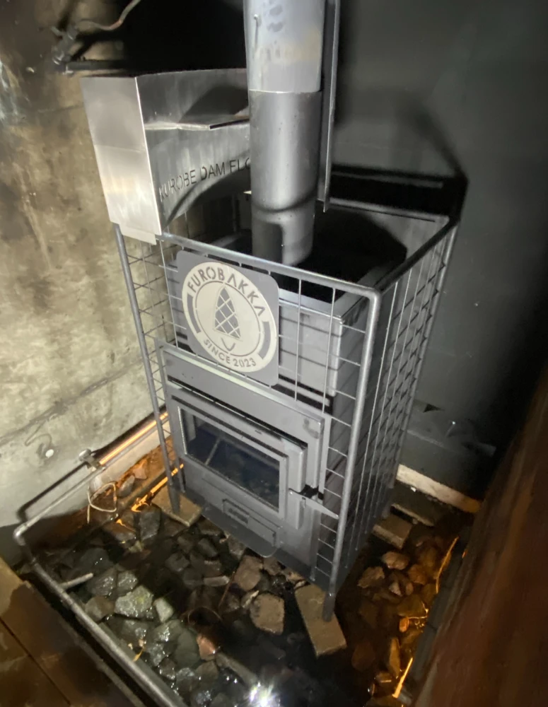 DC-SAUNA-Xの設置の様子