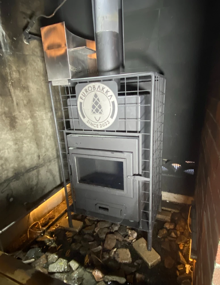 DC-SAUNA-Xの設置の様子